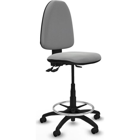 Piqueras y Crespo Silla Oficina Gris Claro Confortable