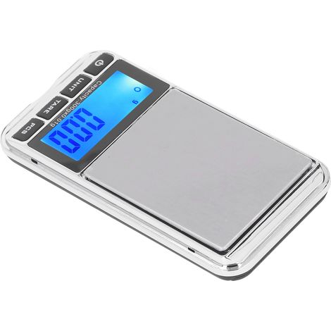 Hochpräzise digitale Taschenwaage, zuverlässige Mini-Schmuckwaage mit LCD-Bildschirm, für den Einsatz im Geschäft oder zu Hause, 300 g/0,01 g (1/5)
