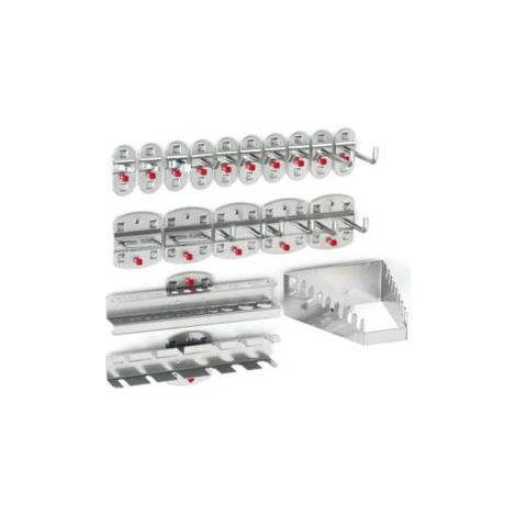 Kappes ®RasterPlan Werkzeughaltersortiment 18-tlg. Alufarben (1/4)