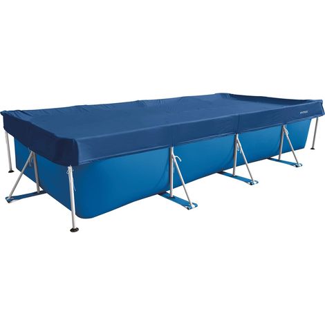 Poolabdeckung  450 x 220 cm Rechtwinklig PVC und PET INTEX
