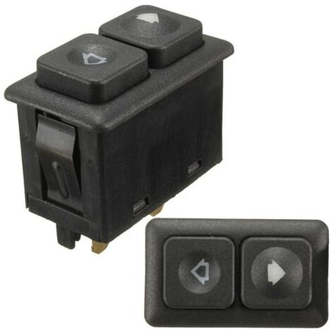 Elektrischer Autofensterschalter, 5-poliger elektrischer Fensterheberschalter, kompatibel mit BMW E23 E24 E28 E30 61311381205 (1/5)