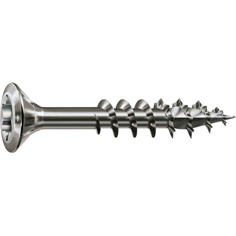 SPAX-FEX H Beschlagschraube 4.0x 40 TX15 Stahl Wirox-Silber f. Holzbefestigungen (1/5)