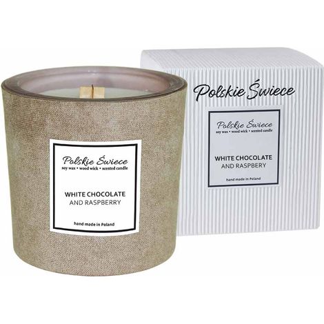 VELA HEVY SKIN BEIGE CHOCOLATE BLANCO Y FRAMBUESA BLANCA