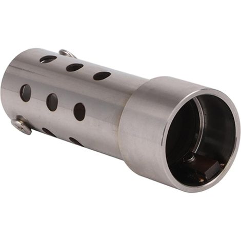 Exhaust Silencer 30mm Stainless Steel Motorcycle Muffler Heat Resistent Generator Silencer Removable Motorcycle Exhaust Baffle