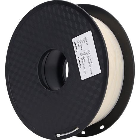 PLA-Filament für 3D-Drucker, wasserfest und hochtransparent, 1,75 mm, vergilbt nach Sonneneinstrahlung (1/5)