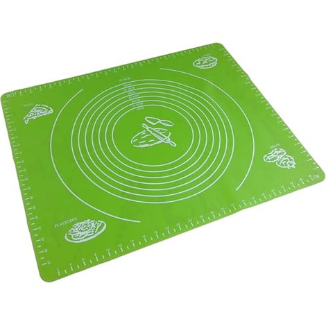Große Silikon-Backplatte XXL 45x64 cm grün (1/4)