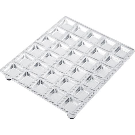 Moule à raviolis en alliage d'aluminium, outil de cuisine durable pour la confection de pâtes à raviolis (1/5)