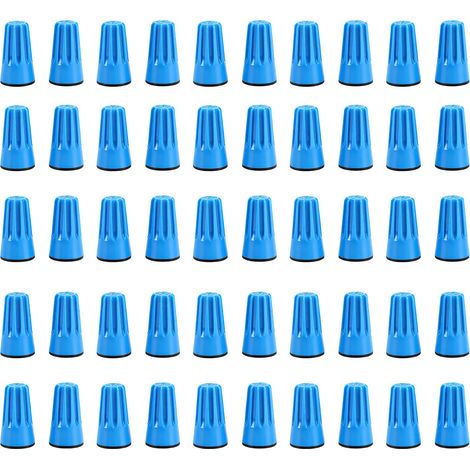 Lot de 50 connecteurs de câbles électriques extérieurs 20-8 AWG étanches IP65 avec écrous de joint pour la construction d'éclairage paysager (1/5)