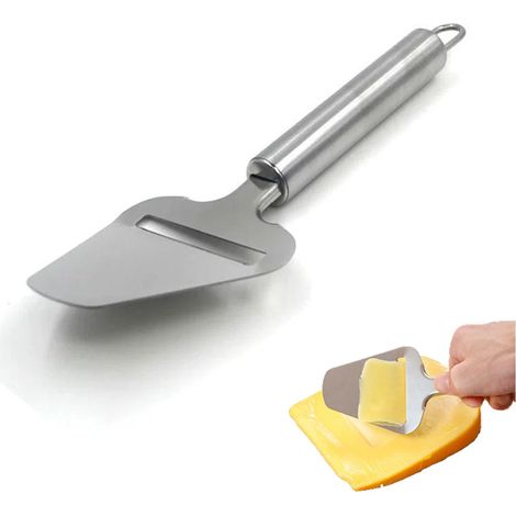 Käseschneider (1 Stück), 21,5 cm, Käsemesser, Käsehobel, Edelstahl, geeignet für alle Käsesorten