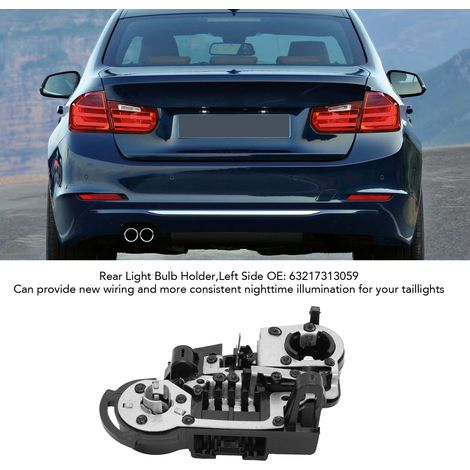 Portalámparas trasero para BMW Serie 3 F30 F31 F80 M3 2011-2015, lado izquierdo, modelo 63217313059 (1/5)