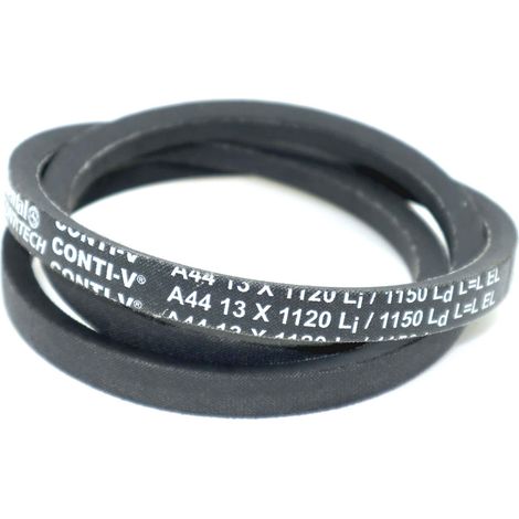 Courroie trapézoidale lisse Contitech Conti V A44 13 x 1120 Li / 1150 Ld
