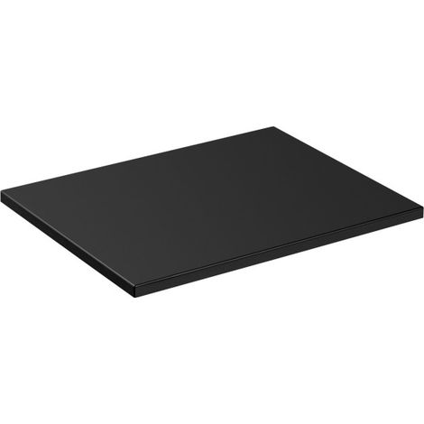 Plateau meuble sous vasque - 60 x 46 x 2,5 cm - Rosario Black - Livraison gratuite