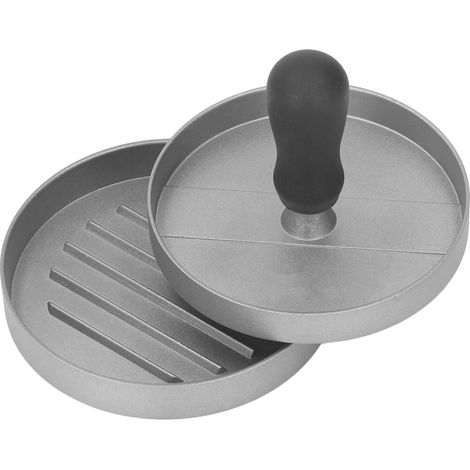 Presse à burger Aluminium Antiadhésif Démontable pour Viande Hachée Maison et Restaurant (1/4)