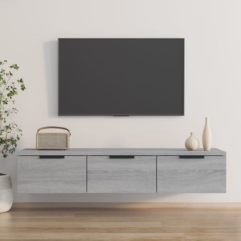 Armadio a muro - Armadietto a Muro Grigio Sonoma 102x30x20 cm Legno Multistrato (1/5)