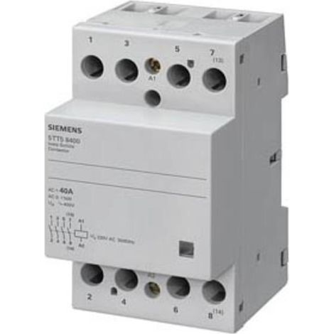 [NEUWERTIG] B-Ware Siemens Installationsschütz Schaltgerät 4 öffner 40 A 230 V Typ 5 Tt5843 0 1 Stück