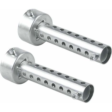 2 Pièces Insert chicane DB killer universel échappement silencieux Moto 48mm (1/4)