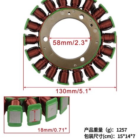 Die Statorspule ist geeignet für XTZ1200 Super Tenere 2010-2017 23P-81410-00 (1/4)