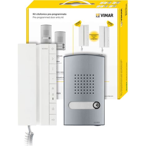VIMAR - K40542.E Kit citofonico monof. Voxie 40542+40141