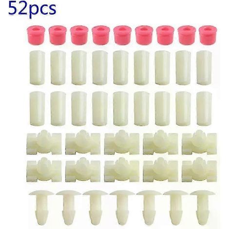 Kit de 52 pièces pour Mercedes W123 : clips, œillets, joints de porte, garnitures arrière, référence 548484 (décoratif).