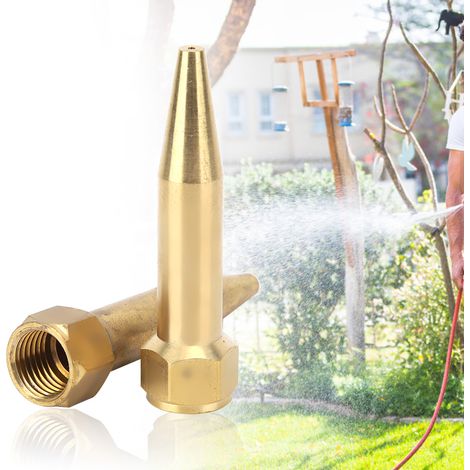 Lot de 2 têtes d'arrosage longue portée pour jardin, arroseur atomiseur, buse de brumisation G3/8". (1/5)