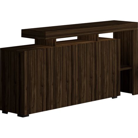 Holzanrichte "Beliz" - 170 x 35 x 80 cm - Walnussholz