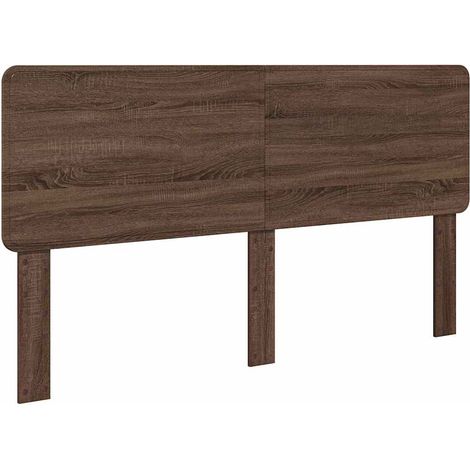 Tête de lit,Décoration murale Chêne brun 180 cm Bois d'ingénierie CFW839357 (1/5)
