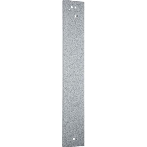 Mora Tronic Duschboard en matériau minéral Dusty Grey avec revêtement extérieur de l'arrière (1/2)