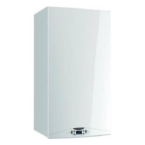 CALDAIA ARISTON HS PREMIUM 30 EU A CONDENSAZIONE COMPLETA DI KIT SCARICO FUMI METANO -ErP Kit Fumi Sdoppiato,Metano