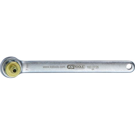 Bremsen-Entlüftungsschlüssel, extra kurz, 7 mm, grün (1/3)