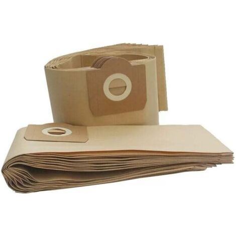 Passend für Kärcher Staubsauger 6.959-130/A2204/WD3300/MV3/WD3 Papierfilterbeutel (1/2)