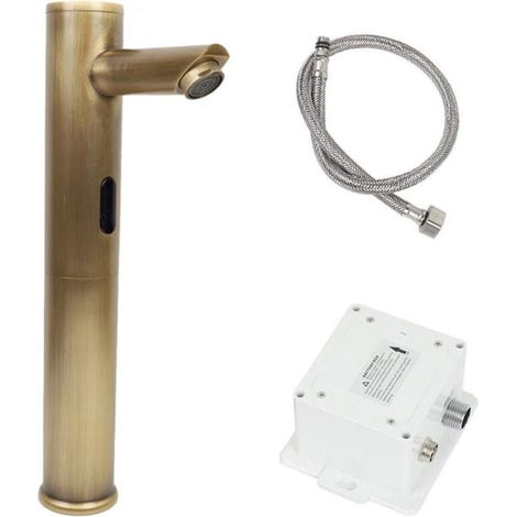 Robinet intelligent infrarouge en laiton, distribution automatique eau chaude froide (1/4)