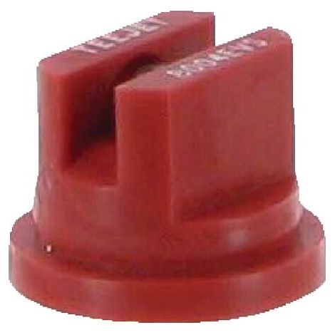 Boquilla est谩ndar simple chorro plano TP 80掳 04 rojo acero inoxidable TeeJet TEEJET TP8004EVS