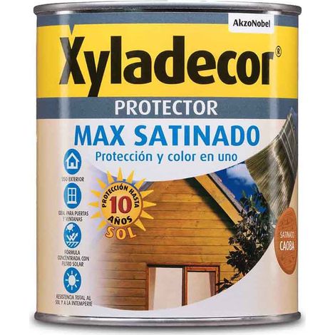 Xyladecor protector Max satinado Caoba 5 Lt