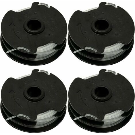 Set of 4 replacement spools for Parkside PRTA 20-LI C3 cordless brushcutter IAN351753--DTEKGAZ