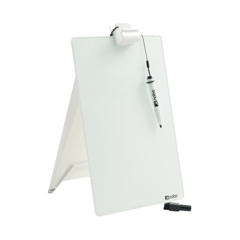 Nobo Notizboard Diamond 1905173 216x297mm Glas/Alu ws (1/3)