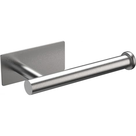 Argent,Porte Papier Toilette, Support Papier Toilette Mural, 304 Acier Inoxydable Porte Rouleau Toilette, sans perçage Porte Papier hygiénique Livré avec un support adhésif
