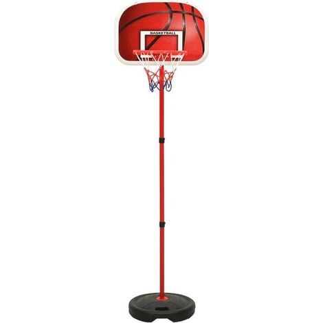 Équipement de jeu extérieur : Ensemble de panier et de ballon de basket pour enfants jeu extérieur enfant, aire de jeu jardin, balançoire enfant , pour jardin, usage domestique , enfant 3-8 ans (1/5)