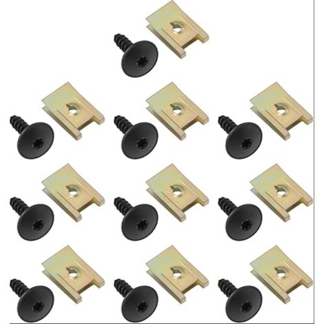 Clips de Fixation pour Cache Moteur Et Passage de Roue Compatible avec 718 (1/5)