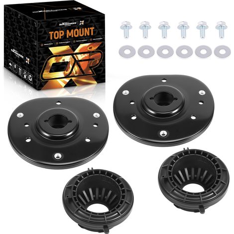 2X Front Suspension Top Strut Mounts &Bearing For Ford Mondeo Mk4 S-Max 31277826