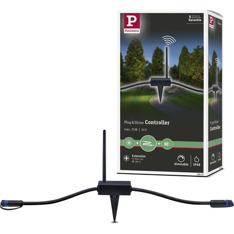 Paulmann 18010 Sistema d'illuminazione Plug&Shine Controller Nero (1/4)