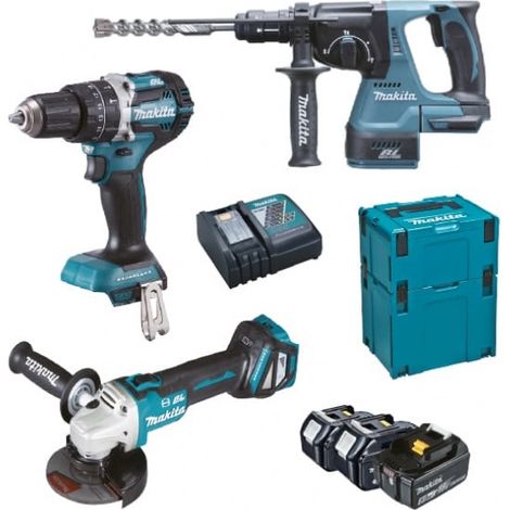 Makita DLX3119TJ Set elettroutensili Brushless 18 v (1/5)
