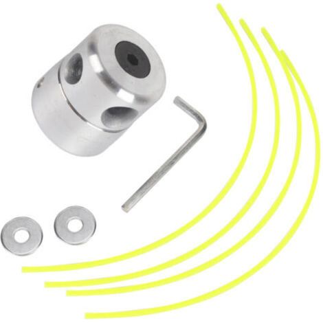 Jeu de cordes de tête de coupe en aluminium, pour tondeuse à gazon, débroussailleuse, pièces de rechange (1/5)