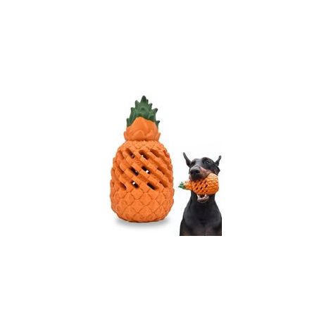 Juguetes masticables de piña para perros - Indestructibles para masticadores grandes y agresivos - Crezuo-Crezuo