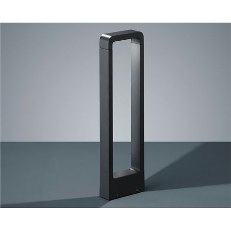 LED Sockelleuchte RENO in Anthrazit Höhe 50cm IP54 - Außenleuchten Wegeleuchten (1/5)
