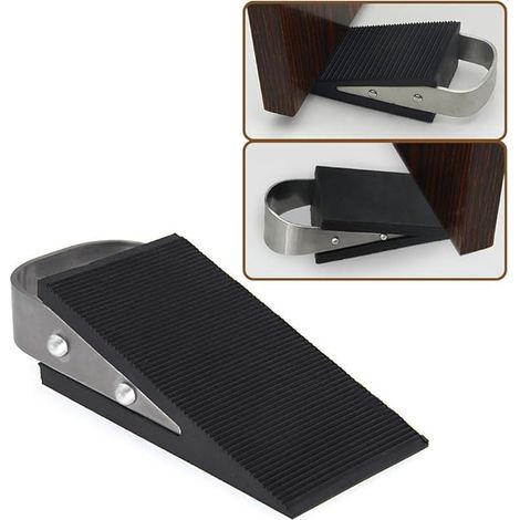 AGE Bouchons de porte, 1 paquet de bouchons de porte en caoutchouc Bouchons de porte de nivellement pour carrelage, moquette (1/3)