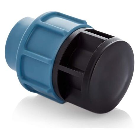 Raccord de tuyau pour tuyau d'eau, couvercle 25mm, pour tuyau en plastique, 16 bar, raccord de compression (1/5)