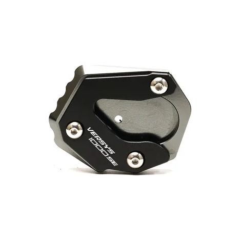 (Gris) Compatible avec Kawasaki VERSYS1000 SE Versys 1000 SE 2019 2020 2021 2022. Extension de béquille latérale CNC pour moto maxpower (1/4)