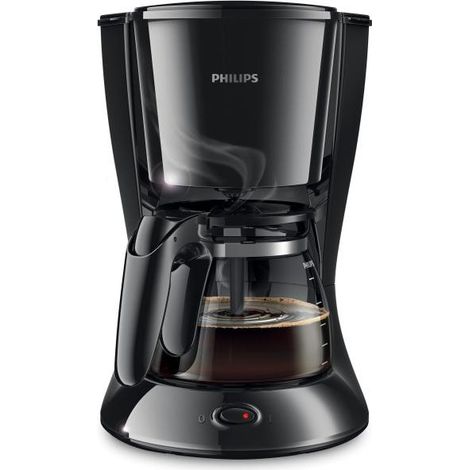 Machine a Cafe - Cafetiere Electrique filtre - PHILIPS - HD7461/20 - 15 tasses - Noir