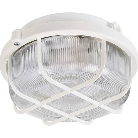 deko-light SYRMA ROUND plafoniera bianca da esterno LED (1/4)