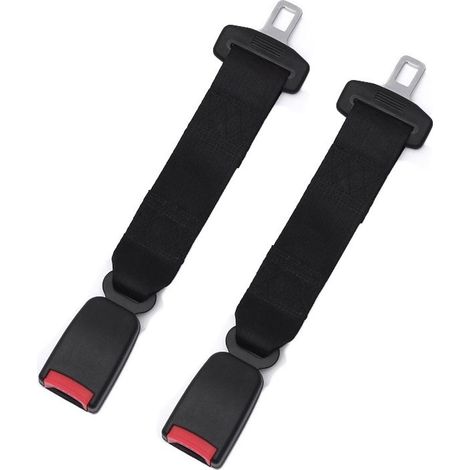 Rallonge de ceinture de sécurité auto - 36 cm - Extension pour ceinture de voiture - Accessoire universel pour siège automobile (1/5)